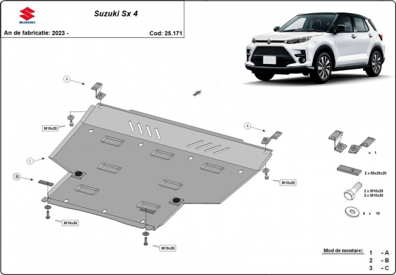 Suzuki SX 4 promo szett
