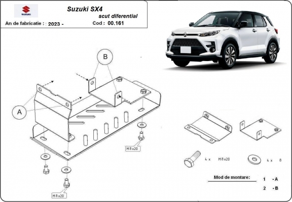 Suzuki SX 4 promo szett