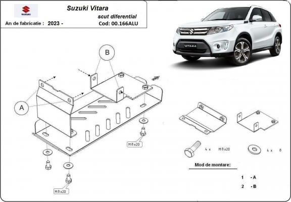 Suzuki Vitara aluminium promo szett