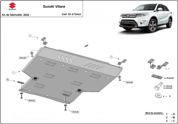 Suzuki Vitara aluminium promo szett