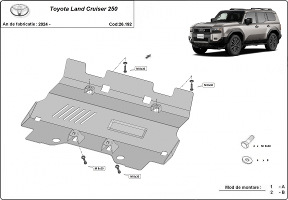 Toyota Land Cruiser promo szett