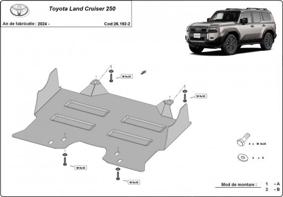 Toyota Land Cruiser promo szett