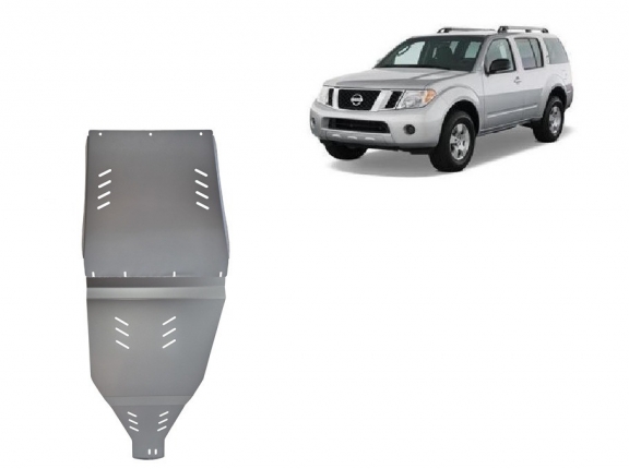 Aluminum kapcsolószekrény védőlemez Nissan Pathfinder