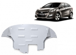 Alumínium motor, sebességváltó, hűtő, első lökhárító védőlemez Hyundai i30