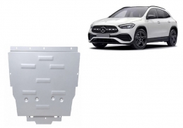 Aluminum motor, kapcsolószekrény védőlemez Mercedes GLA