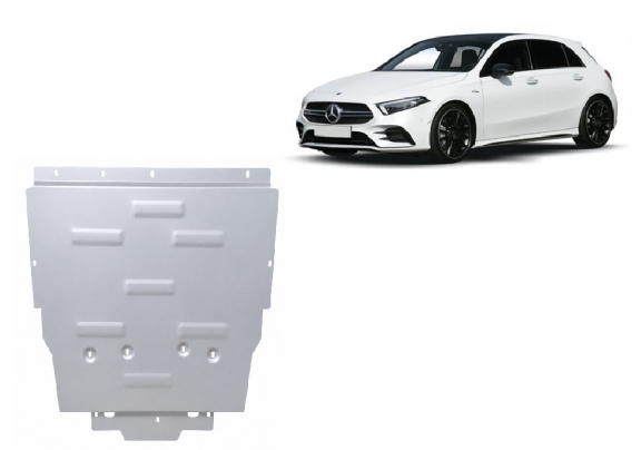 Aluminum motor, kapcsolószekrény védőlemez Mercedes A-Classe