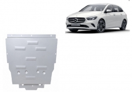 Aluminum motor, kapcsolószekrény védőlemez Mercedes B-Classe