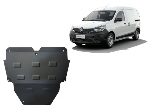 Acél motor, kapcsolószekrény védőlemez Renault Kangoo