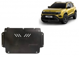 Acél motor, kapcsolószekrény védőlemez Jeep Avenger