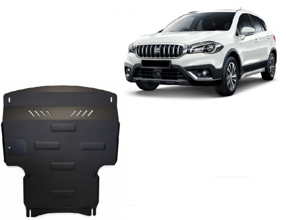 Acél motor, kapcsolószekrény védőlemez Suzuki SX4