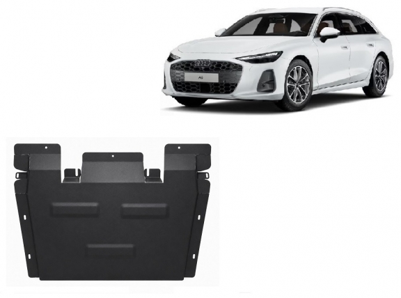 Acél kapcsolószekrény védőlemez Audi A6