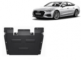 Acél kapcsolószekrény védőlemez Audi A7