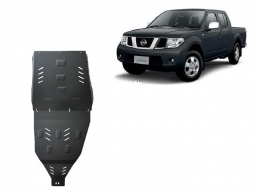 Acél kapcsolószekrény, osztómű védőlemez Nissan Navara