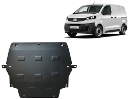Acél motor, kapcsolószekrény, hütő védőlemez Fiat Scudo