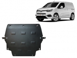 Acél motor, kapcsolószekrény, hűtő védőlemez Toyota Proace