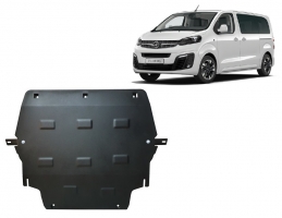 Acél motor, kapcsolószekrény, hűtő védőlemez Opel Zafira Life