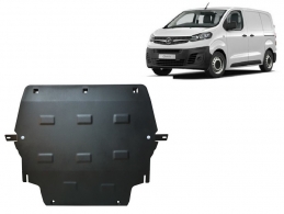 Acél motor, kapcsolószekrény, hűtő védőlemez Opel Vivaro