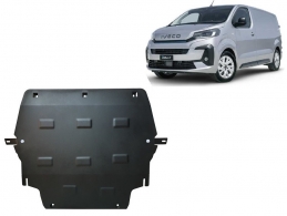 Acél motor, kapcsolószekrény, hűtő védőlemez Iveco eJolly