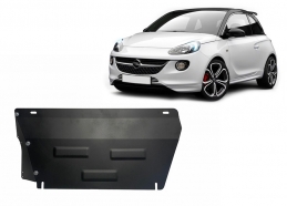 Acél motor, kapcsolószekrény védőlemez Opel Adam