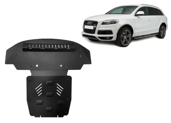 Acél motorvédőlemez Audi Q7 S-Line