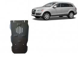 Acél kapcsolószekrény védőlemez Audi Q7