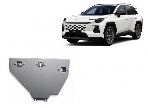 Alumínium differenciálmű védőlemez Toyota Rav4