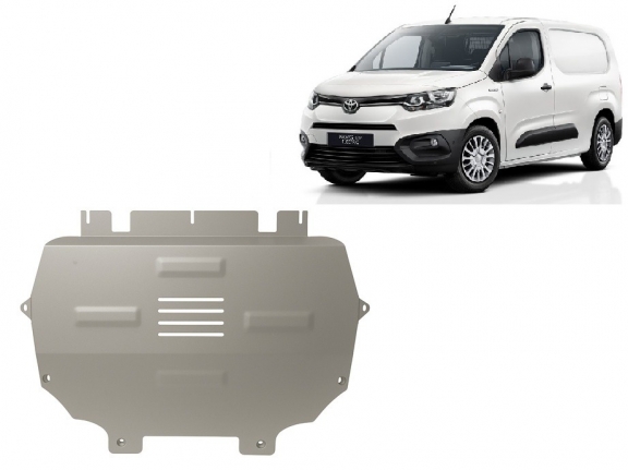 Aluminium motor, kapcsolószekrény védőlemez Toyota Proace City