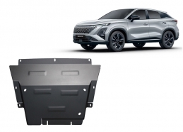 Acél motor, hűtő védőlemez Omoda 5