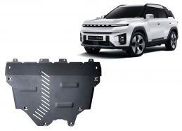 Acél motor, hűtő védőlemez KGM Torres EV 