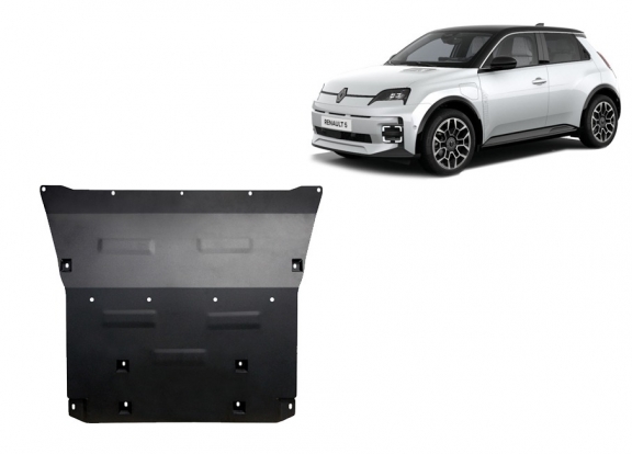 Motor, karter- védő acéllemez Renault 5 E-Tech