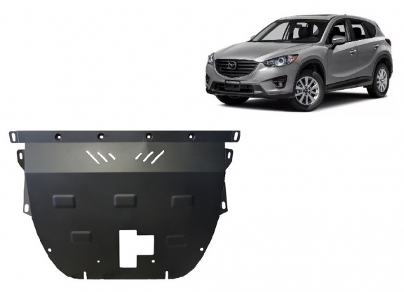 Acél motor, kapcsolószekrény, hűtő védőlemez Mazda CX5