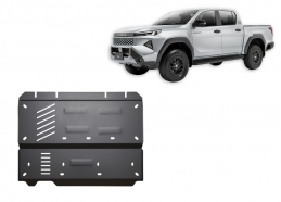 Acél differenciálmű, részecskeszűrő védőlemez Toyota Hilux