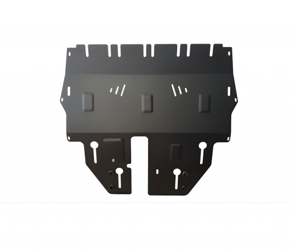 Acél motor, sebességváltó, hűtő, első lökhárító védőlemez Audi A1