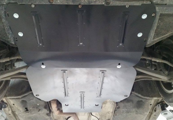 Acél motor, hűtő védőlemez Audi A6