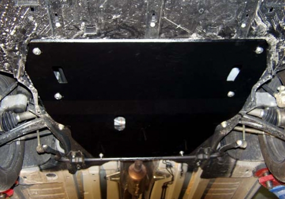 Acél motor, kapcsolószekrény, hűtő védőlemez Citroen C4