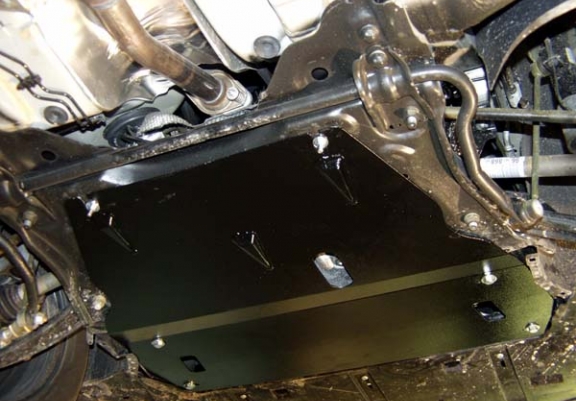 Acél motor, kapcsolószekrény, hűtő védőlemez Citroen C4