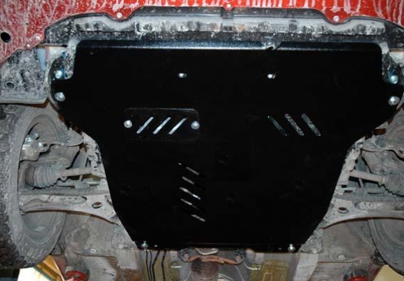 Acél motor, kapcsolószekrény, hűtő védőlemez Fiat Sedici