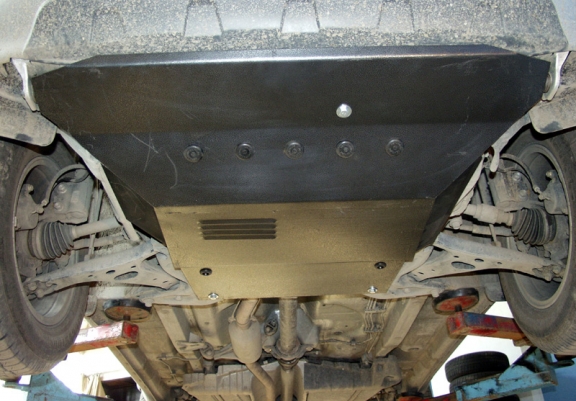 Acél motor, kapcsolószekrény védőlemez Toyota Yaris