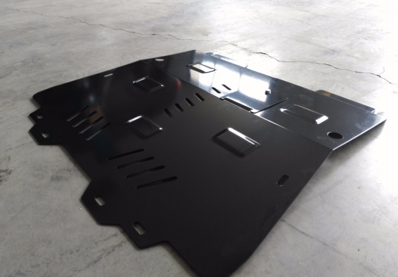 Acél motor, kapcsolószekrény, hűtő védőlemez Opel Ampera