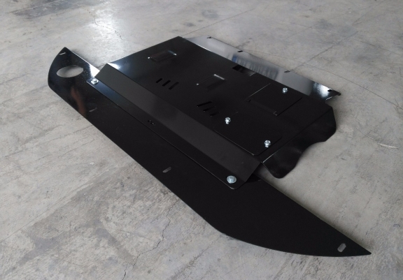 Acél kapcsolószekrény, hűtő védőlemez Fiat Idea