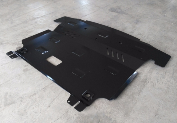 Acél motor, kapcsolószekrény, hűtő védőlemez Hyundai Santa Fe