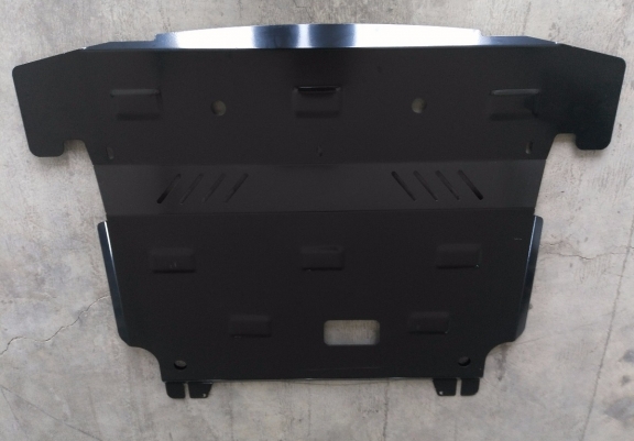 Acél motor, kapcsolószekrény, hűtő védőlemez Hyundai Santa Fe