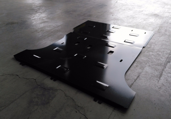 Acél motor, sebességváltó, hűtő, első lökhárító védőlemez Mercedes Viano W447 2.2 D, 4x2