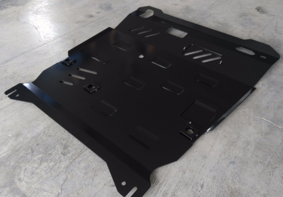 Acél motor, kapcsolószekrény, hűtő védőlemez Peugeot 4007