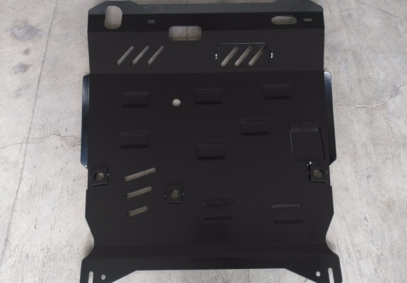 Acél motor, kapcsolószekrény, hűtő védőlemez Peugeot 4007