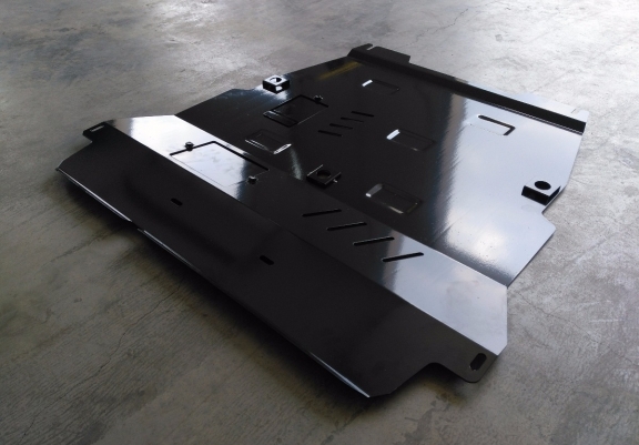 Acél motor, kapcsolószekrény, hűtő védőlemez Fiat Sedici