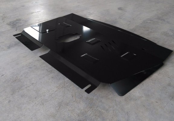 Acél motor, kapcsolószekrény védőlemez Toyota Yaris