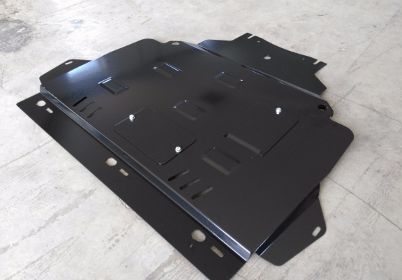 Acél kapcsolószekrény, hűtő védőlemez Ford C - Max