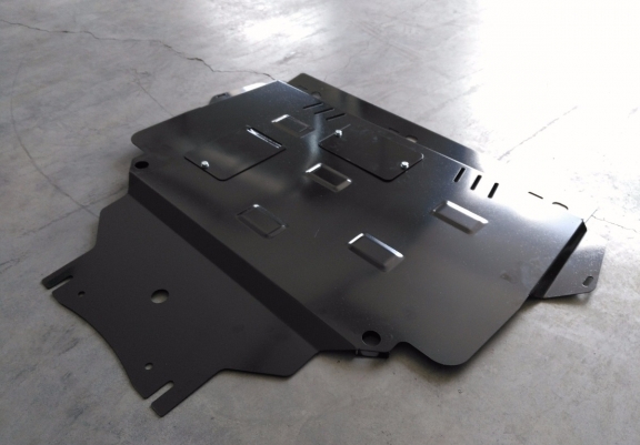 Acél kapcsolószekrény, hűtő védőlemez Ford C - Max