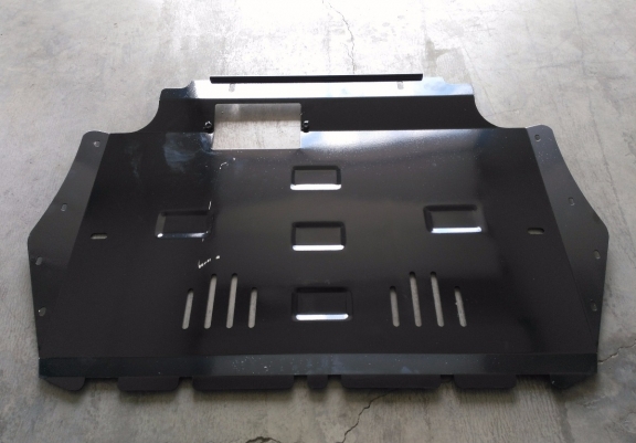 Acél motor, kapcsolószekrény, hűtő védőlemez Volkswagen Eos